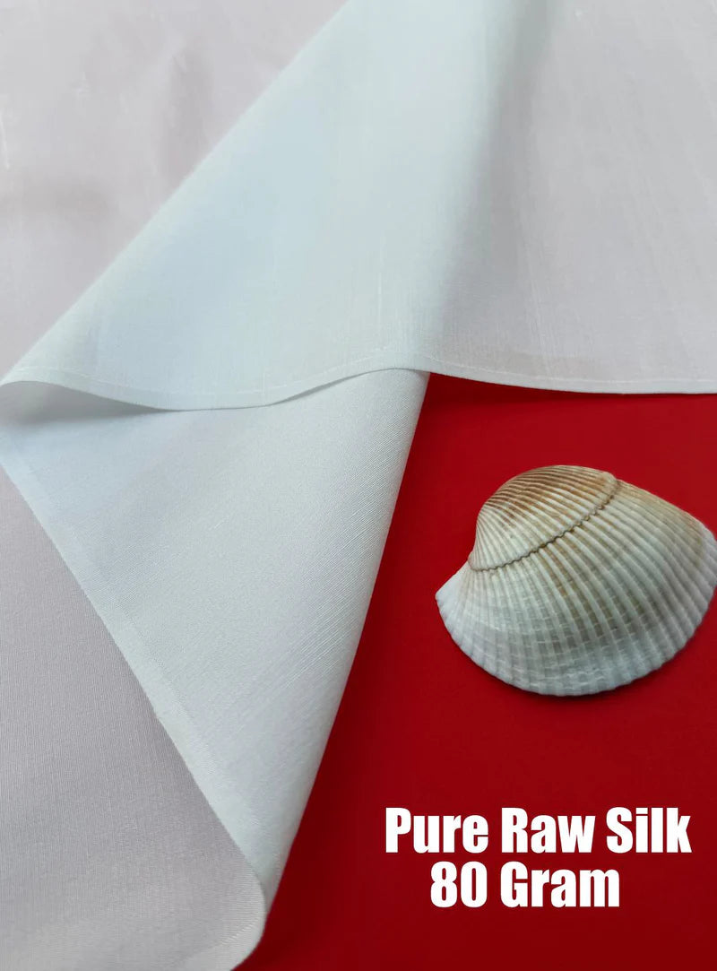 Pure Raw Silk 80 Gram 3550/yard