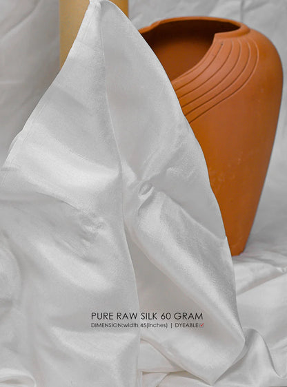 Pure Raw Silk 60 Gram Rs.2,370.00 / yd